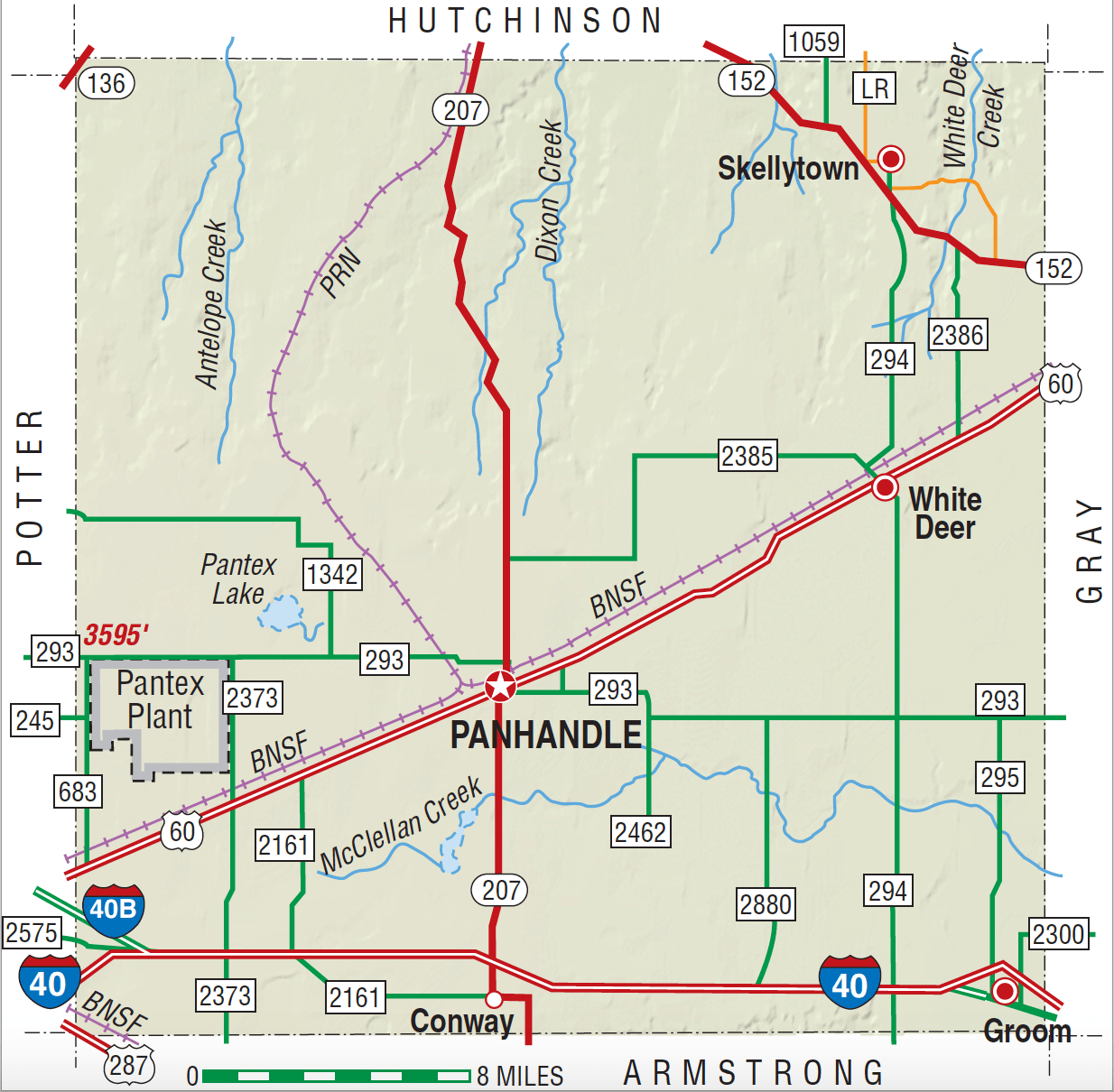 Carson County TX Almanac